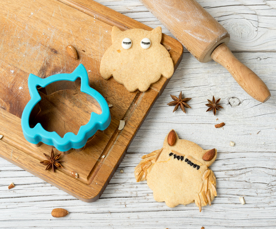 Szendvics kiszúró - Baglyok (3 db)