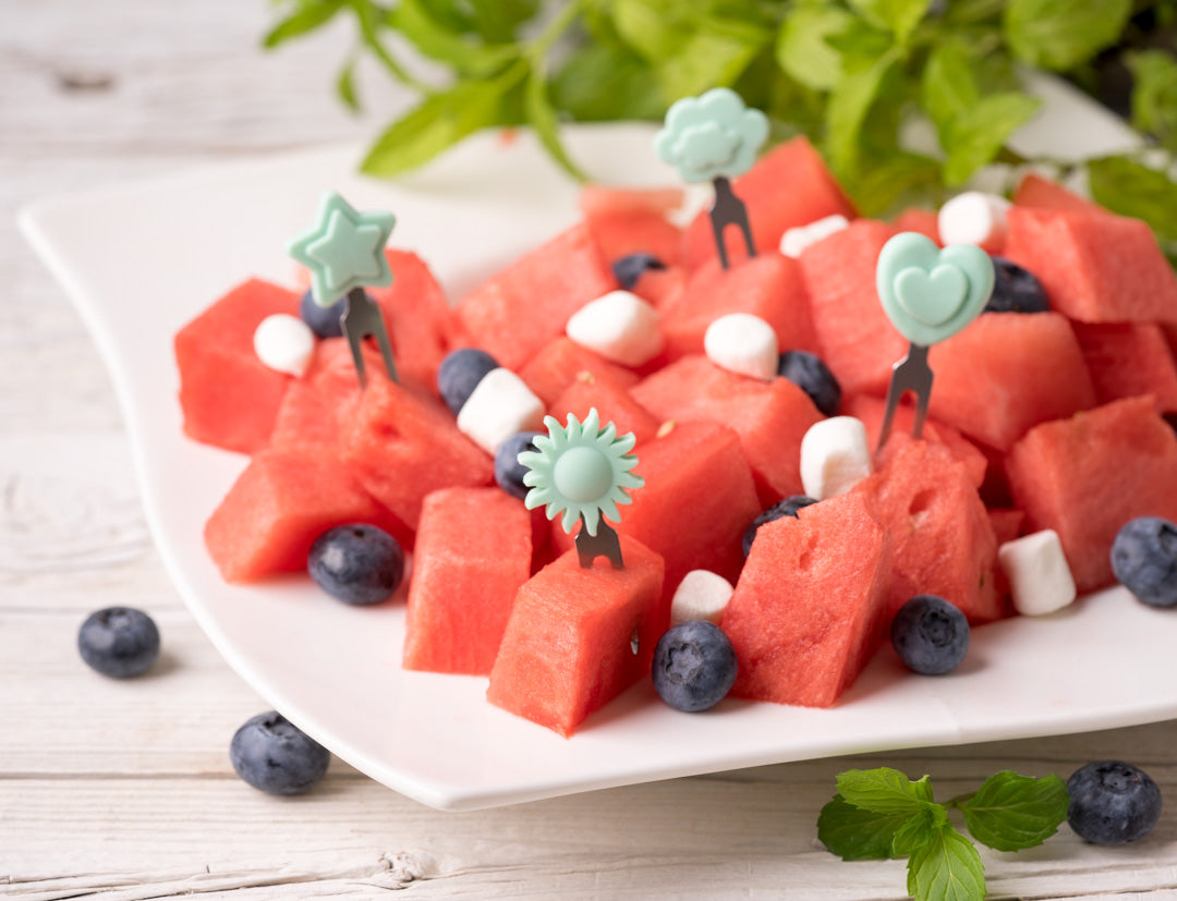 4 db mini villa rozsdamentes acélból - Égbolt (5 cm)