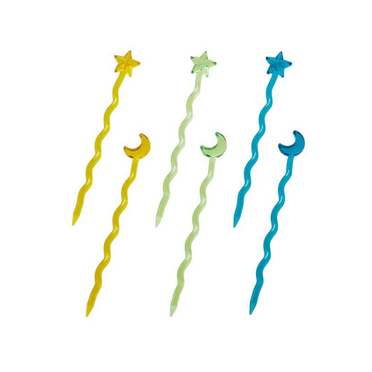 12 db mini nyárs - Csillagos éj