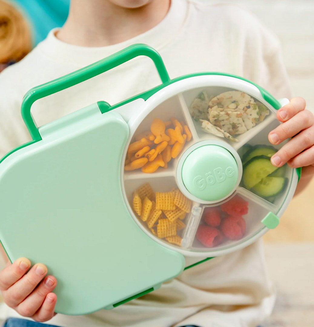 GöBe 2in1 Lunchbox & Snack Spinner (több színben)