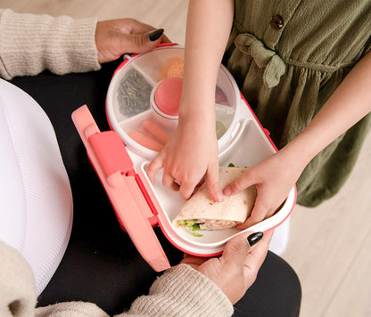 GöBe 2in1 Lunchbox & Snack Spinner (több színben)