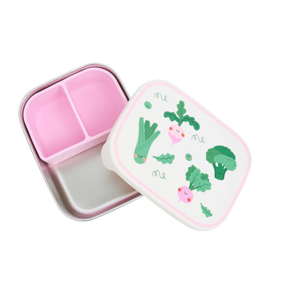 Lunchbox The Cotton Cloud din oțel inoxidabil - Veggie Pals