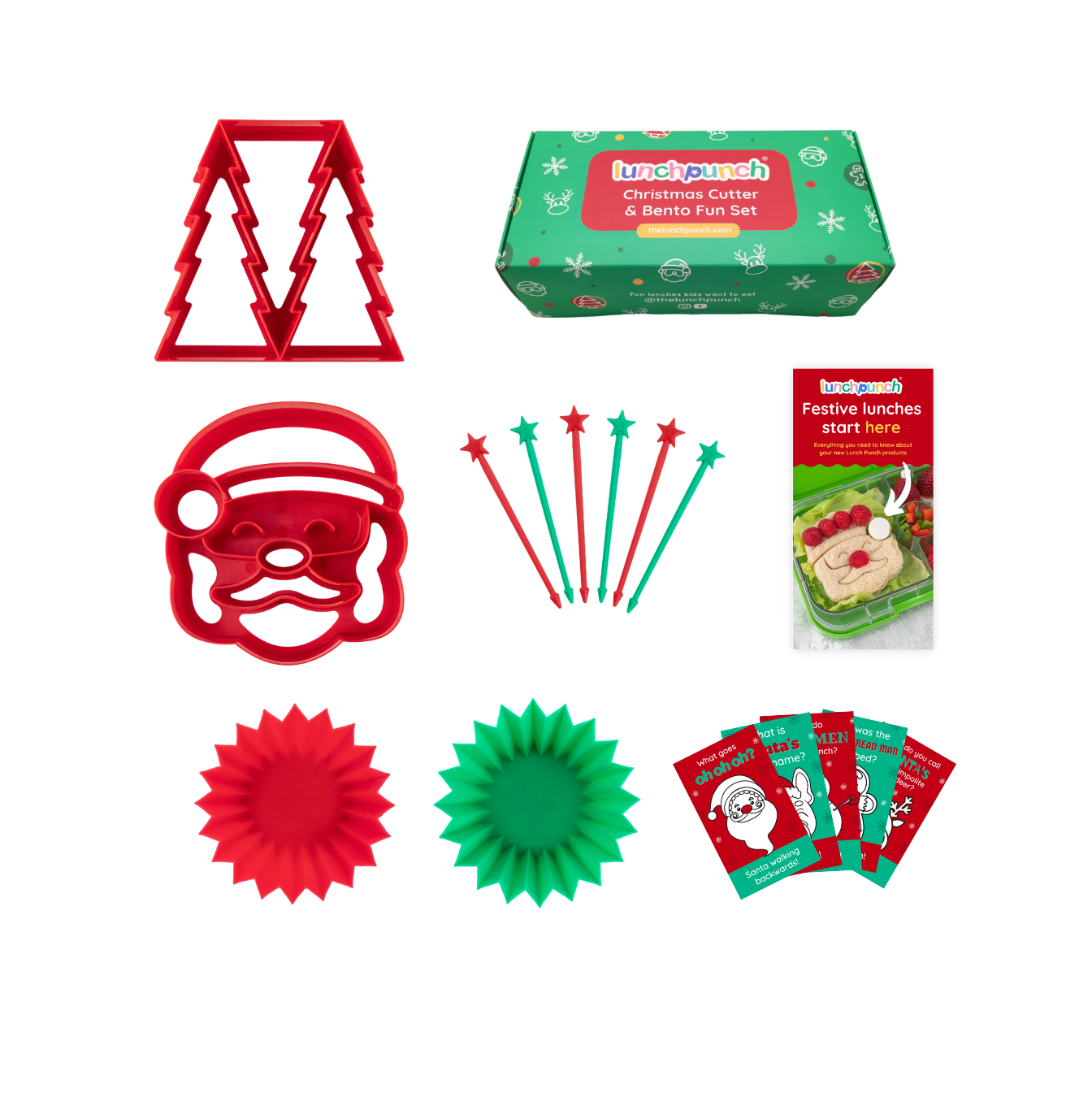 Lunch Punch szendvicsforma készlet - Karácsony
