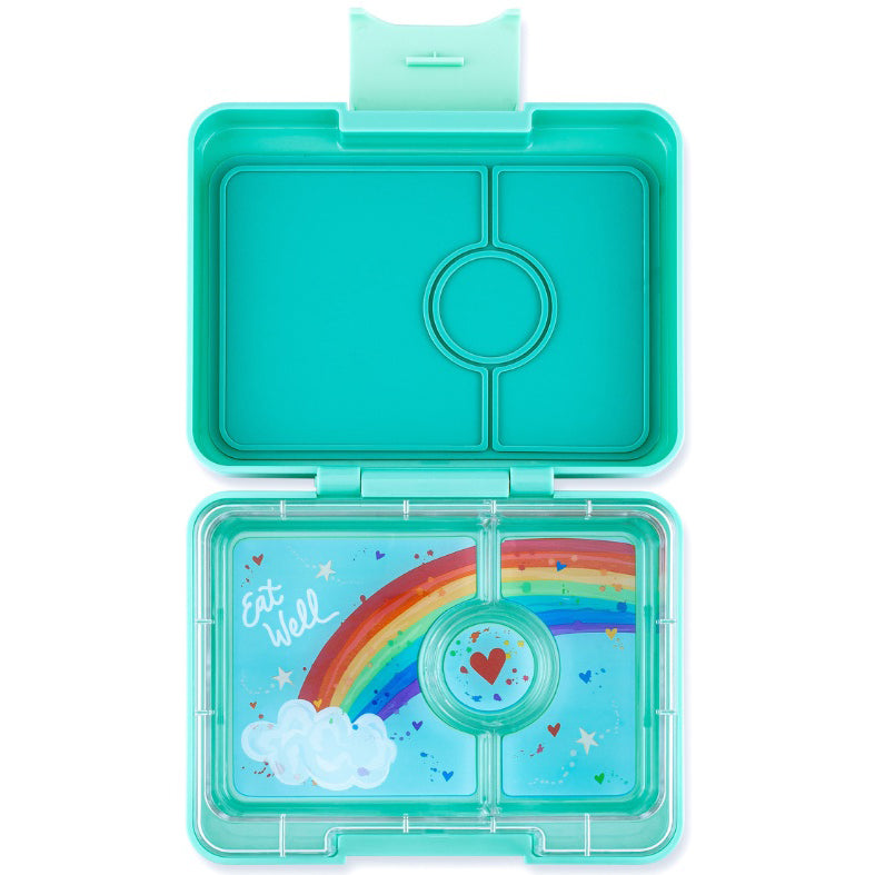 Yumbox Snack Tropical Aqua / Rainbow