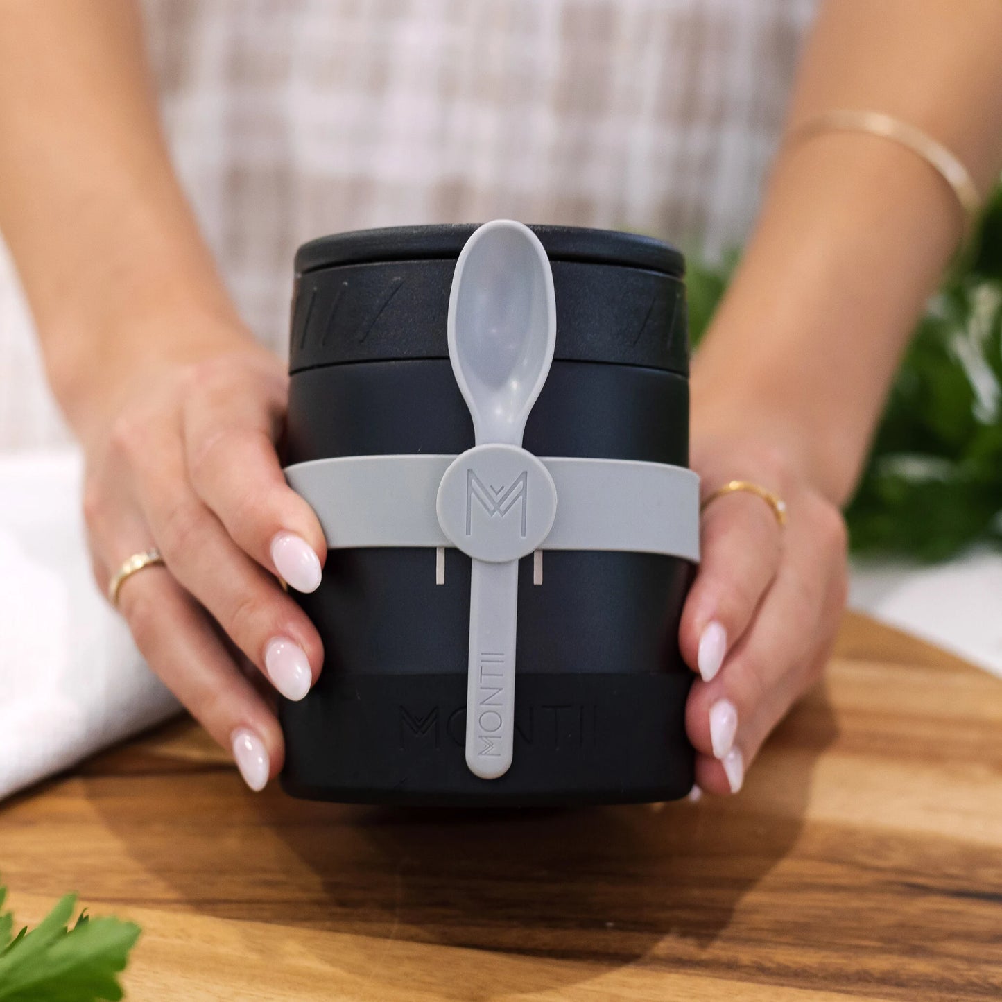 Montii 400 ml ételtermosz - fekete