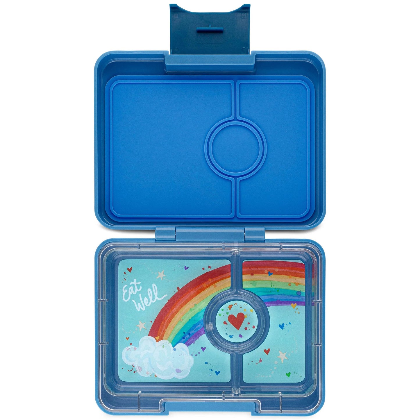 Yumbox Snack Sky Blue Clouds / Rainbow