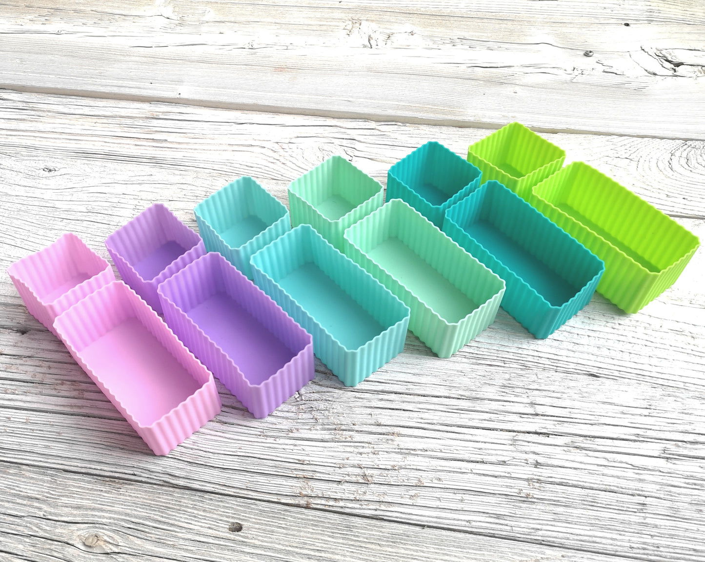 Lekkabox szilikon tégla szett (2 db) - több színben