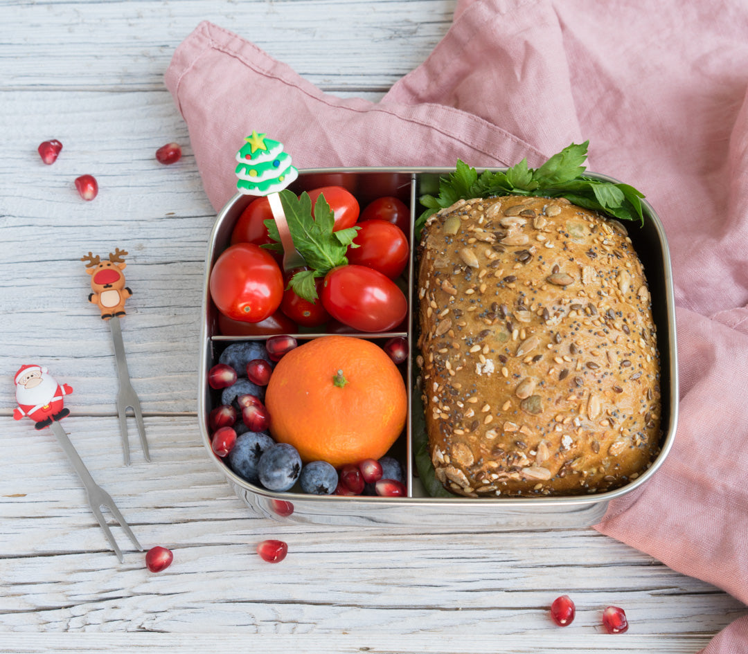 3 db mini villa rozsdamentes acélból - Karácsony (7 cm)