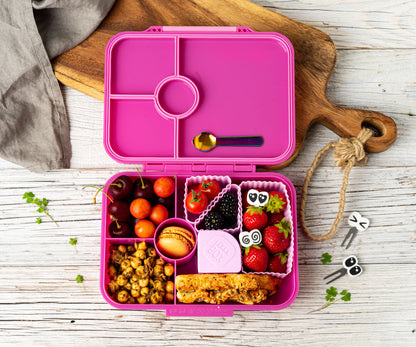 Triunghi din silicon Lekkabox (4 buc.) - diverse culori