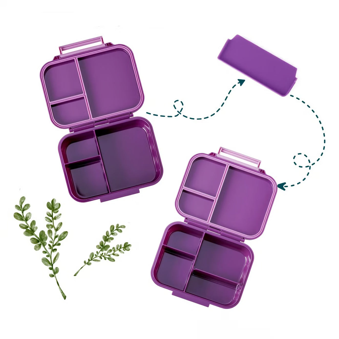 Lekkabox Mini Classic – Lilac