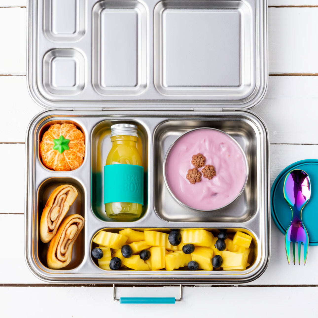 Lekkabox Tin rozsdamentes acéltégely 180 ml