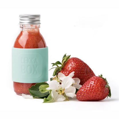 Lekkabox Juicy - Mini üveg szilikon pánttal (100 ml)