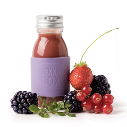 Lekkabox Juicy - Mini üveg szilikon pánttal (60 ml)