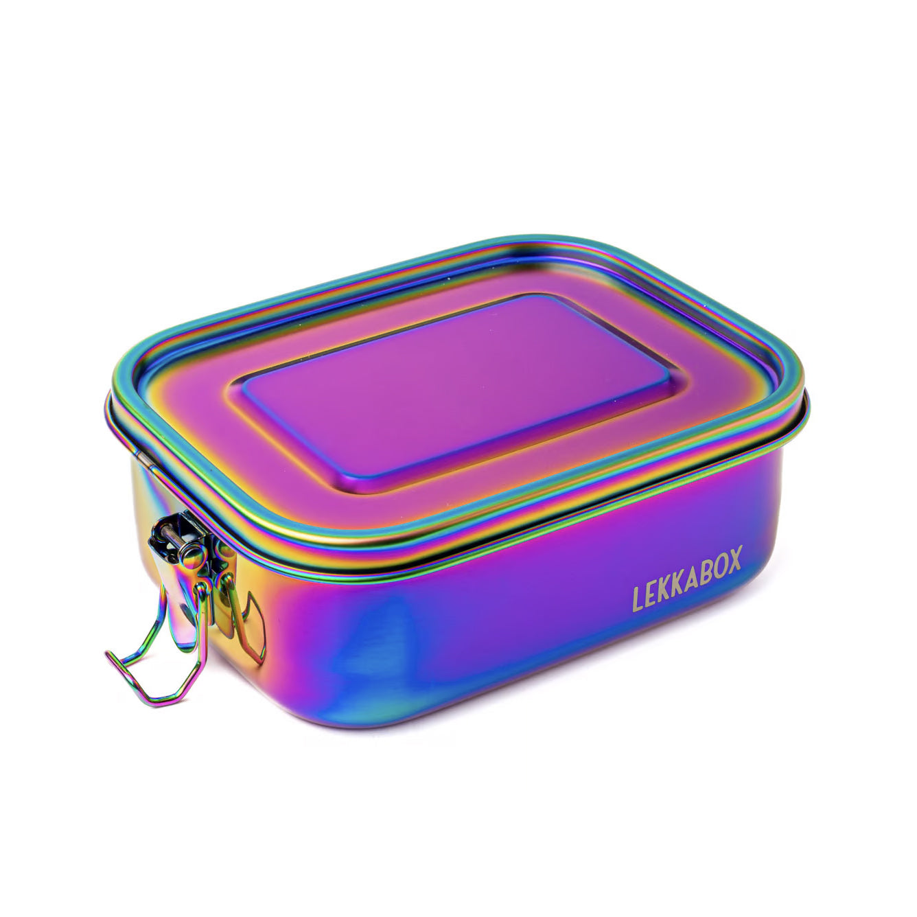 Lekkabox Rainbow Safe 3 rekeszes 1000 ml - rozsdamentes uzsonnásdoboz