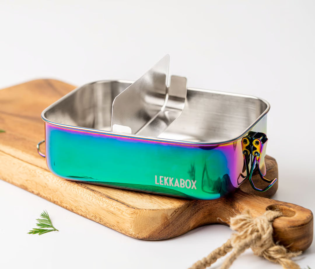 Lekkabox Rainbow Safe 1000 ml - rozsdamentes uzsonnásdoboz