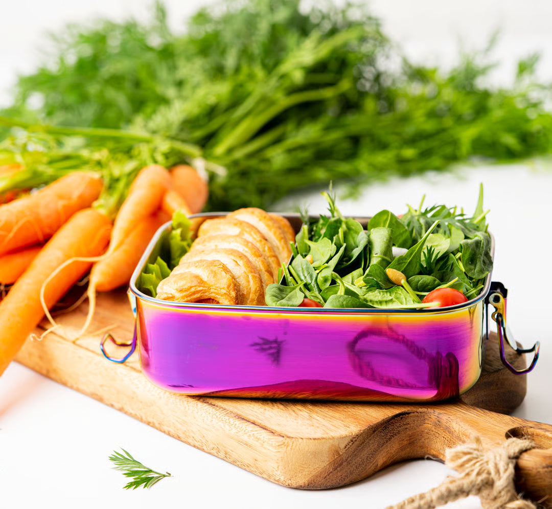 Lekkabox Rainbow Safe 1000 ml - rozsdamentes uzsonnásdoboz