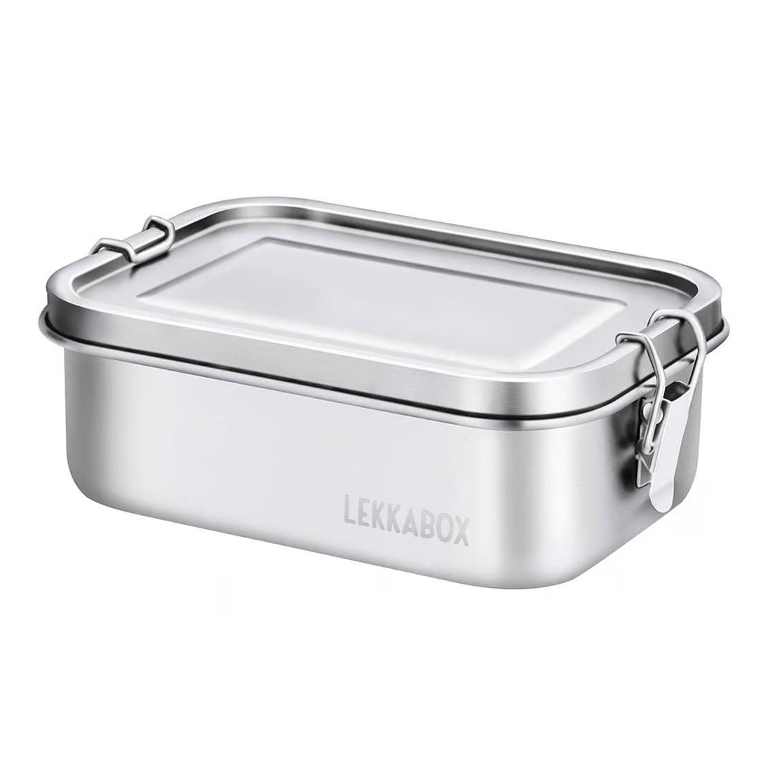 Lekkabox Safe 800 ml - rozsdamentes uzsonnásdoboz 2 szilikon formával