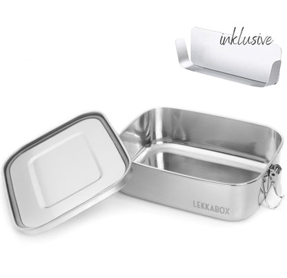 Lunchbox din oțel inoxidabil Lekkabox Safe 1000 ml