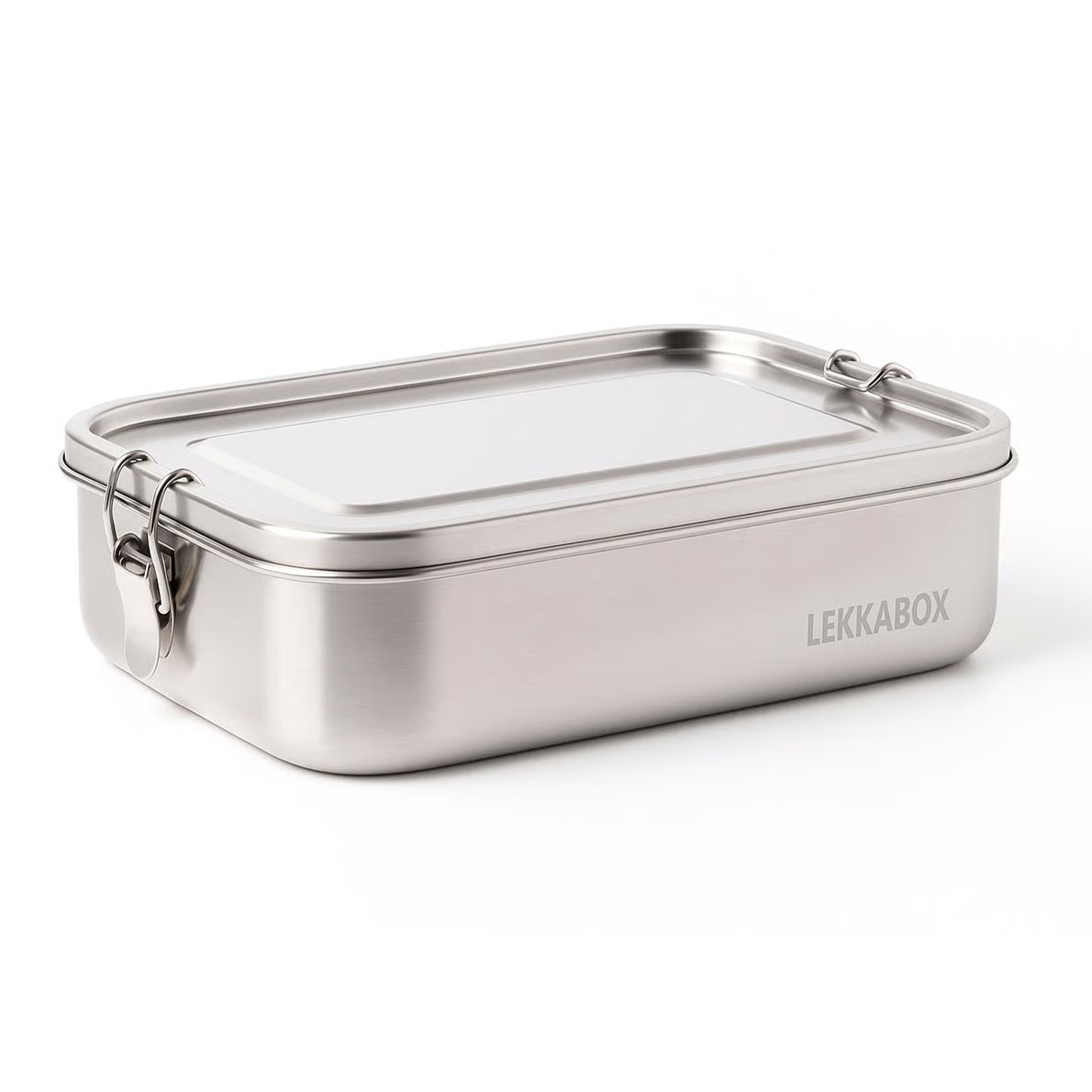 Lekkabox Safe 1400 ml rozsdamentes uzsonnásdoboz lezárva