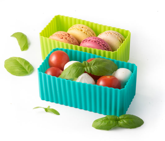 Lekkabox szilikon tégla szett (2 db) - több színben