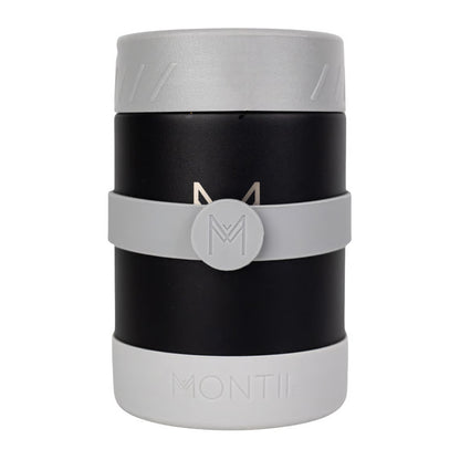 Termos pentru alimente MontiiCo 500 ml - negru-gri