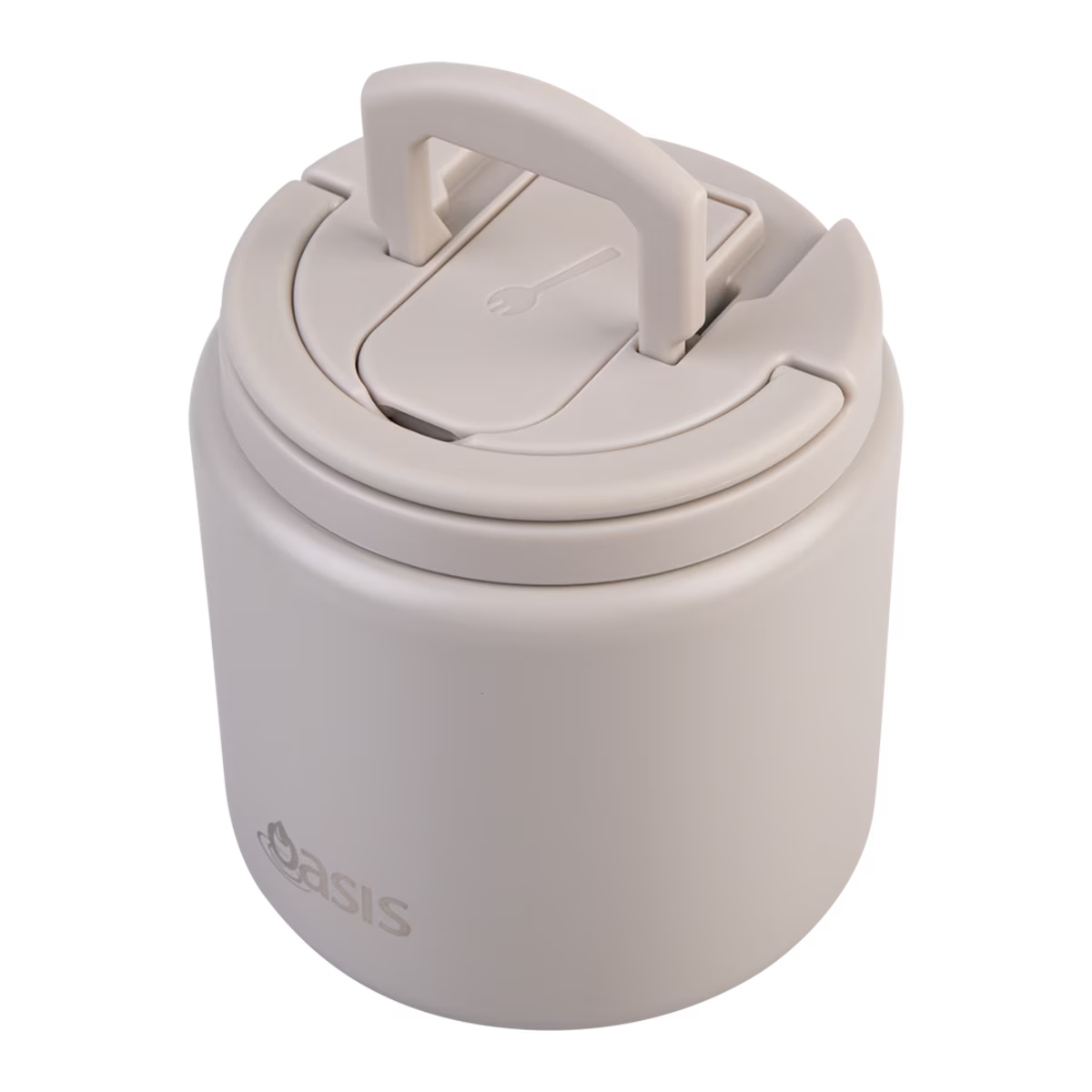 Oasis rozsdamentes acél ételtermosz kanál-villával 700 ml (több színben)