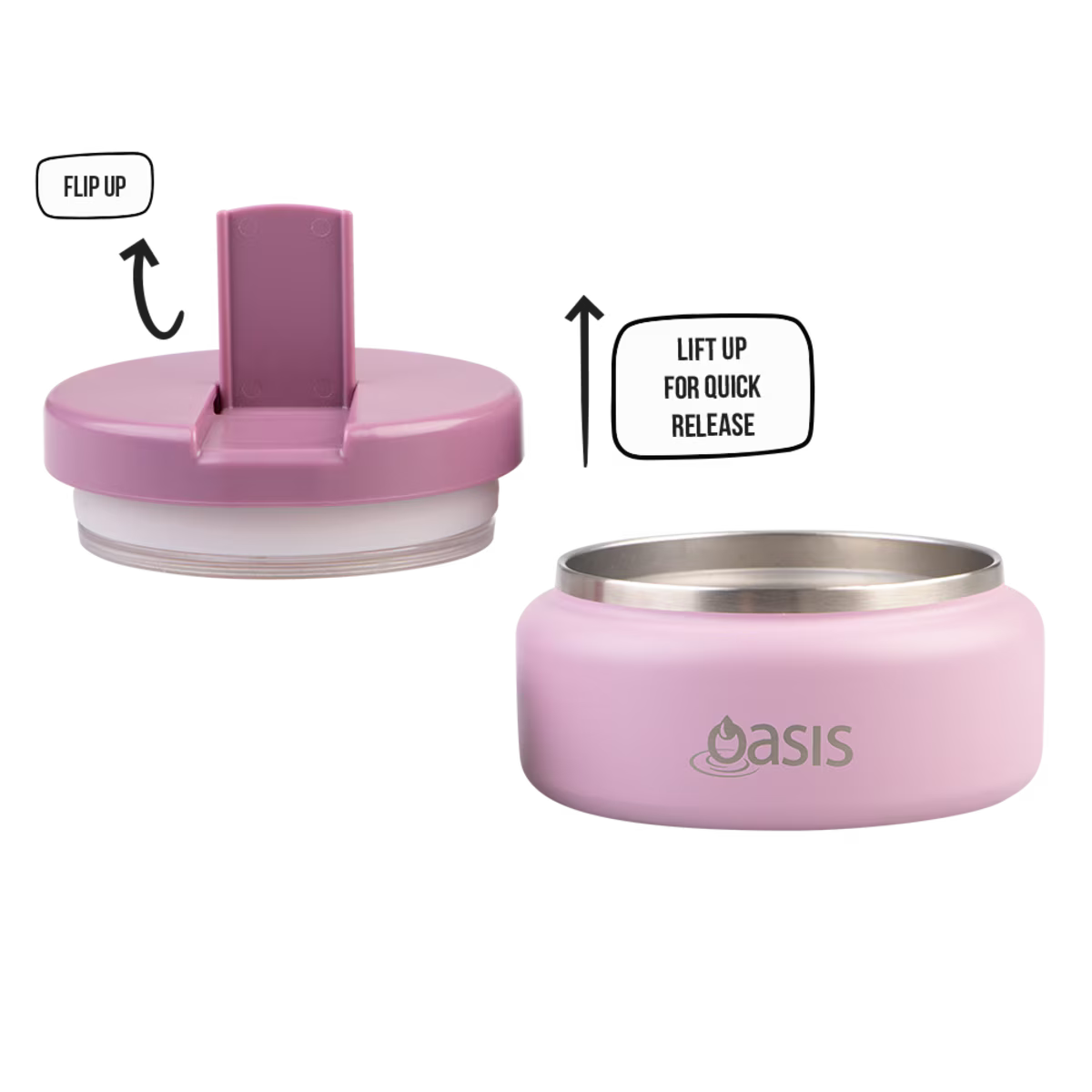 Oasis rozsdamentes ételtermosz 230 ml (több színben)