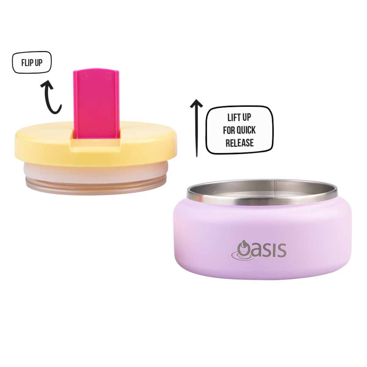 Oasis rozsdamentes ételtermosz 230 ml (több színben)