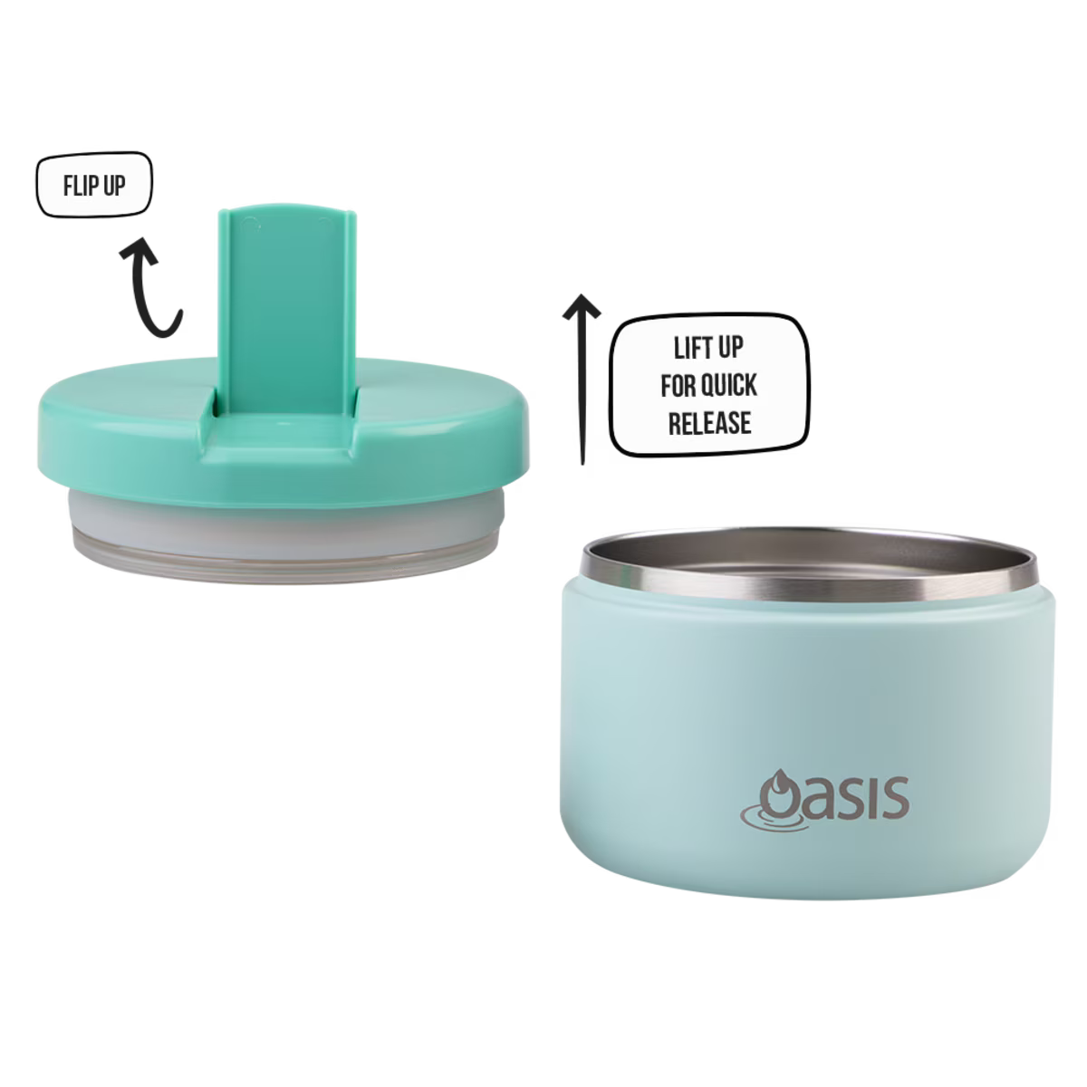 Oasis rozsdamentes ételtermosz 300 ml (több színben)