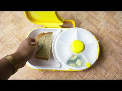 GöBe 2in1 Lunchbox & Snack Spinner (több színben)