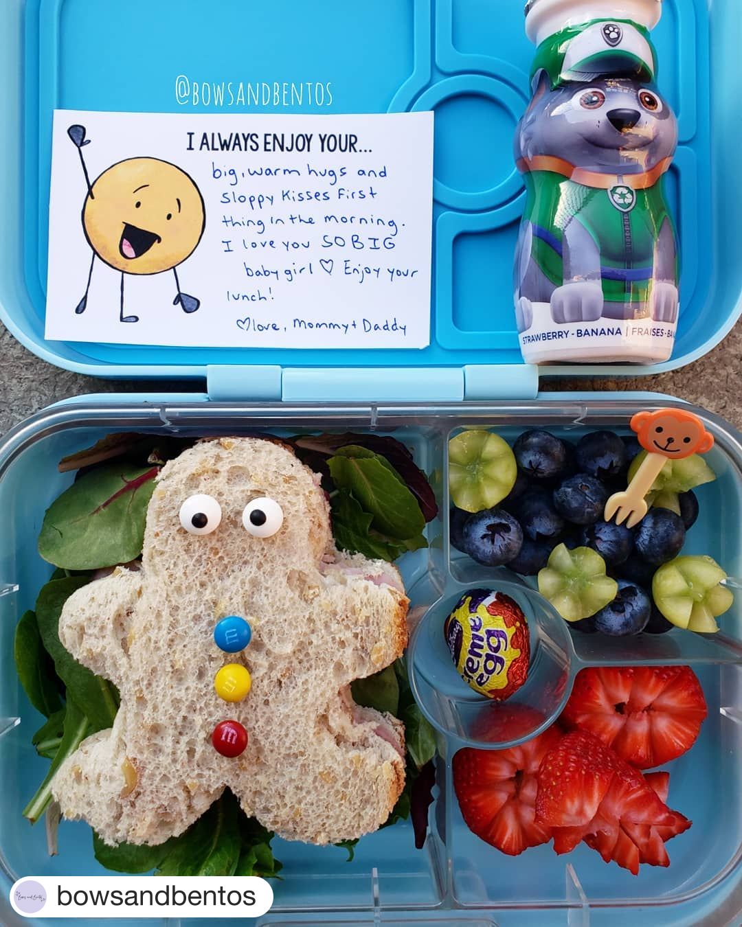 Szendvics kiszúró - Mézeskalács ember