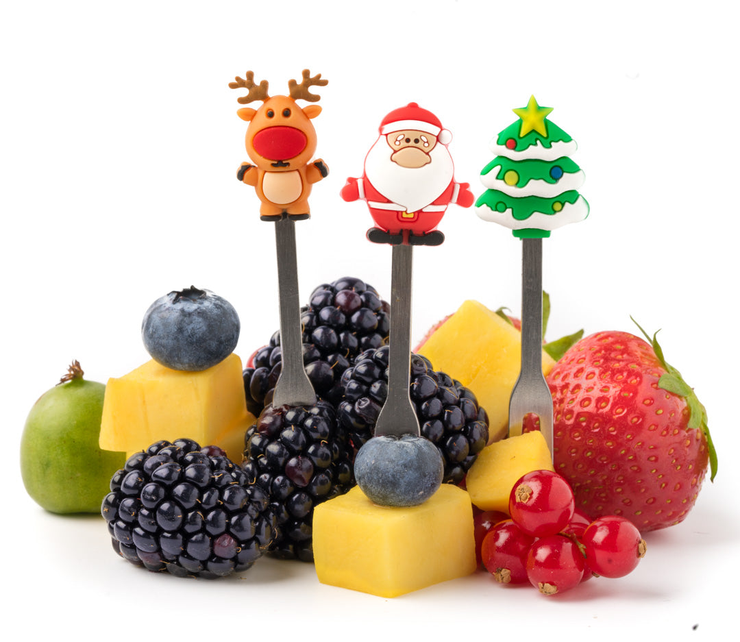 3 db mini villa rozsdamentes acélból - Karácsony (7 cm)