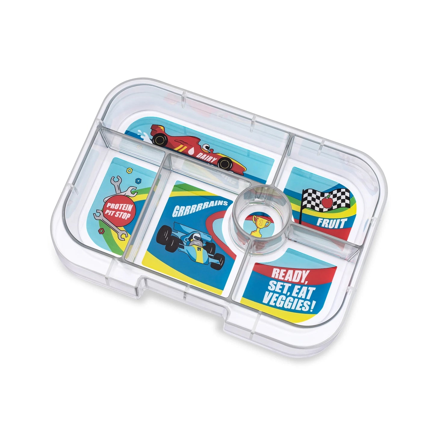 Yumbox Original belső tálca - Race Cars