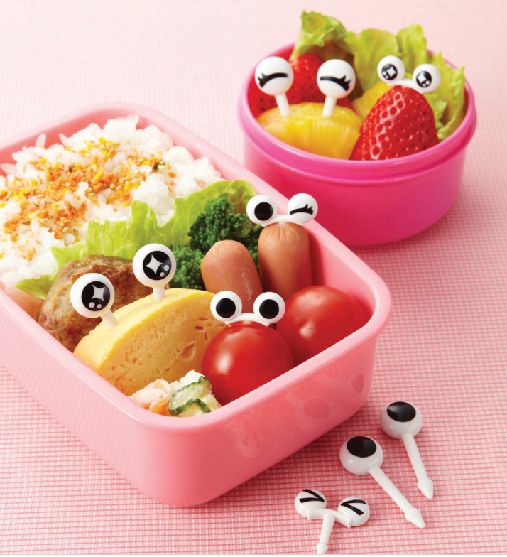 10 db mini nyárs - fekete-fehér szemek