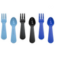 Lunch Punch villa és kanál szett - kék