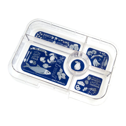 Yumbox Tapas XL Antibes blue / Bon appetit (5 compartimente)