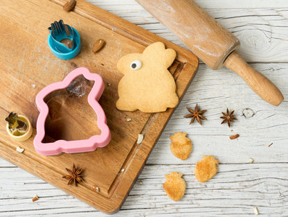 Formă pentru sandvișuri - Iepurași (3 buc.)