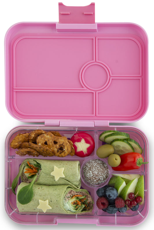 Yumbox Tapas XL Capri pink / Bon appetit (5 rekeszes)