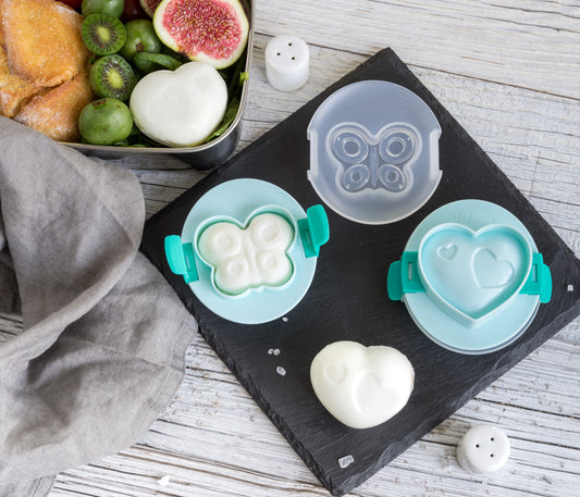 Szív és pillangó tojásforma