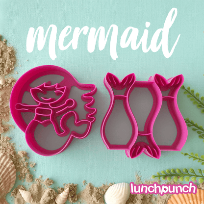 Lunch Punch szendvicsforma Hableány - uzsonnasdobozom.hu