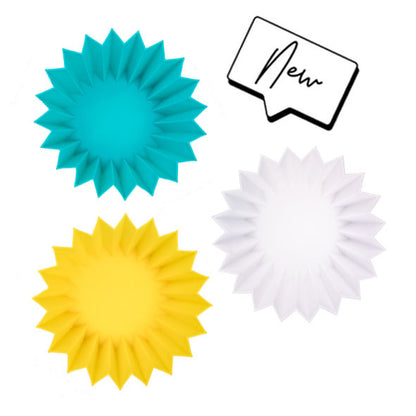 Forme silicon Lunch Punch (3 buc.) - galben